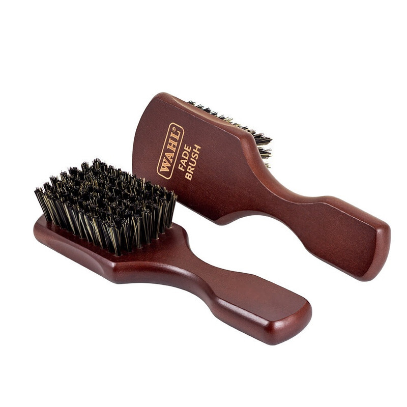 WAHL Fade Wooden Brush with Handle, Standard, Single Piece, Standard,0093