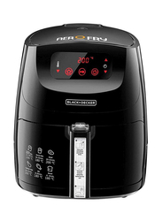 Black+Decker 12 In 1 Digital Air Fryer, 1500W, AF600-B5, Black