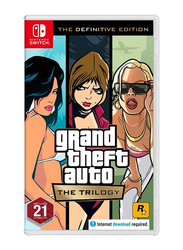 Grand Theft Auto Trilogy: The Definitive Edition (Intl Version) for Nintendo Switch by Rockstar Games