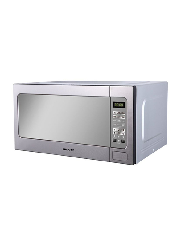 Sharp 62L Microwave Oven, 1200W, R-562CT(ST), White/Grey