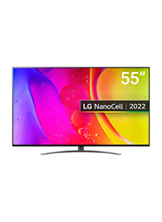 LG 55-Inch NanoCell Flat Smart 4K LED TV, 55NANO846QA-AMEE, Black