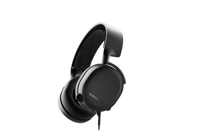 

SteelSeries Arctis 3 - All-Platform Gaming Headset for PC - PlayStation 5 and PS4, Xbox One, Nintendo Switch, VR, Android and iOS - Black