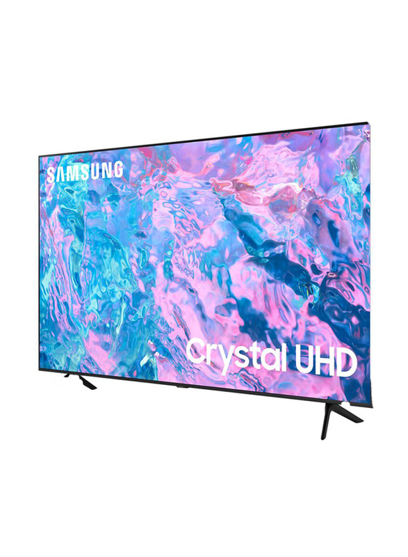 Samsung 50-Inch 4K UHD Crystal Smart LED TV, UA50CU7000UXZN, Black