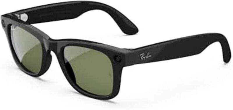 

Meta Ray-Ban RAY-BAN RW 4006 WAYFARER Black/G- Classic Green 50/22/150 unisex Sunglasses