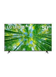 LG 50-Inch Flat Smart 4K LED TV with Magic Remote, 50UQ80006LD-AMEE, Black