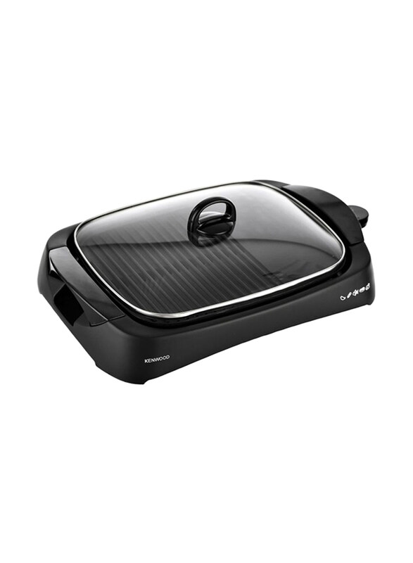 

Kenwood Electric Health Grill, 1700W, HG230, Black/Clear