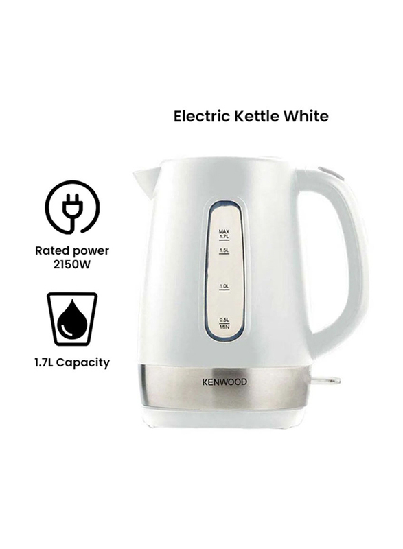 Kenwood 1.7L Electric Kettle, ZJP01.A0WH, White