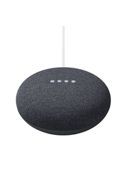 Google Nest Mini 2nd Gen Smart Speaker, GA00781, Charcoal