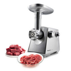 Panasonic Meat Mincer/Grinder/SaUSage/Kibbeh Maker, 1700W, Mk-Gm1700, Silver, Japan Blade
