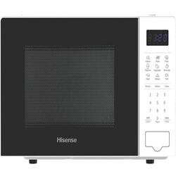 Hisense 20L Microwave Oven, Preset Cooking Menus, 11-levels of Power, LED Display, Optional Ceramic Cavity,H20MOWS4