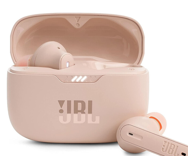JBL Tune 230NCTWS True Wireless Noise Cancelling Earbuds, Pure Bass Sound, ANC + Smart Ambient, 4 Microphones, 40H of Battery, Water Resistant, Sweatproof, Comfortable Fit - Sand, JBLT230NCTWSSAN