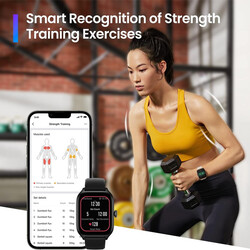 Amazfit GTS 4 Smart Watch for Men, Dual-Band GPS, Alexa Built-in, Bluetooth Calls, 150+ Sports Modes, 1.75 inch AMOLED Display, Health Fitness Watch for Android iPhone, Black