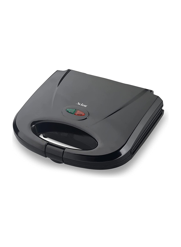 Avion Sandwich Maker, 800W, ASM812B, Black