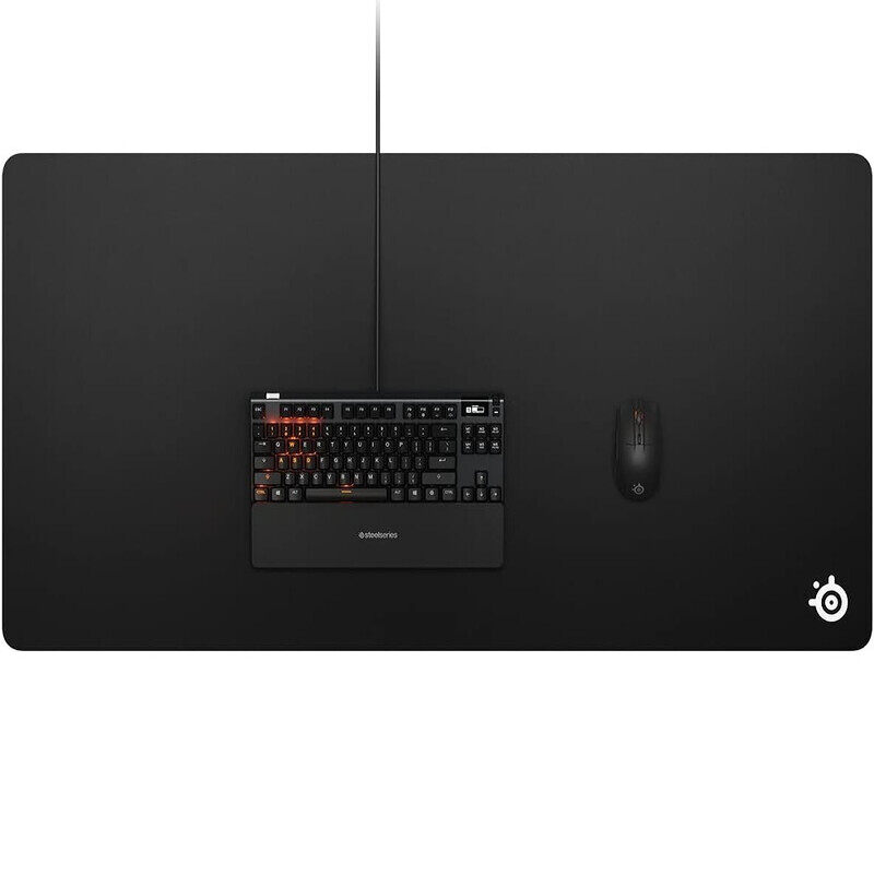 Steelseries Qck Stitched Edges MoUSepad For Increased Durability ,3XL , Optimized For Low And High Dpi Tracking Movements