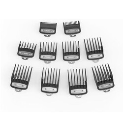 Wahl Premium Comb Set 1 to 8, 0.5 and 1.5 For Taper Clippers In Caddy