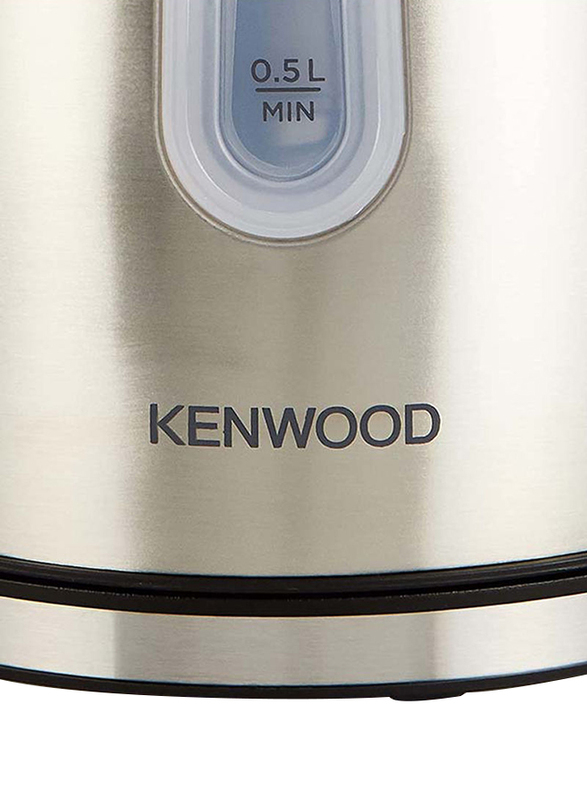 Kenwood 1.7L Electric Kettle, 2200W, ZJM10.000SS, Silver/Black
