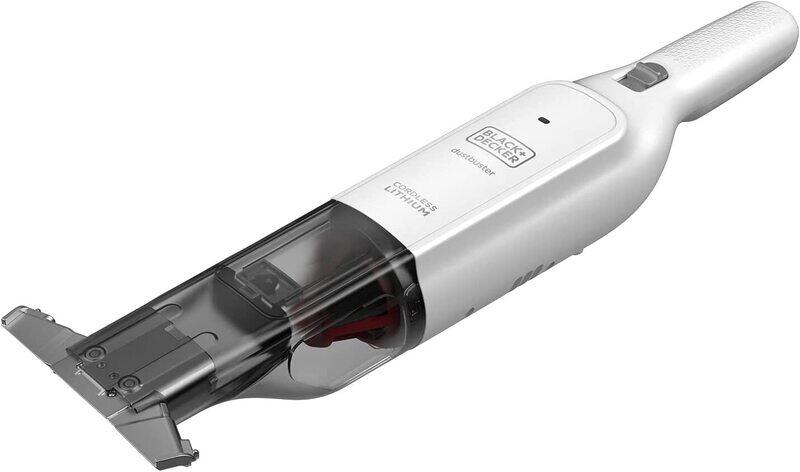 

Black+Decker Cordless Handheld Vacuum Cleaner, 22W, HLVC315J11-GB, White
