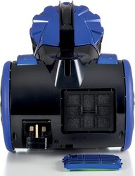 Kenwood Multi Cyclonic Bagless Canister Vacuum Cleaner, 2L, 1800W, Vbp50.000Bb, Black/Blue