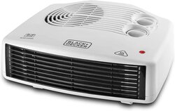 Black+Decker Horizontal Fan Heater, HX230-B5, White