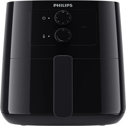 Philips Essential Air Fryer With Rapid Air Technology, Analogue, Black, Hd9200/91