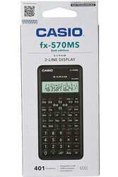 Casio Fx-570Ms 2Nd Edition Scientific Calculator With 2-Line Display, Fx 570 Ms