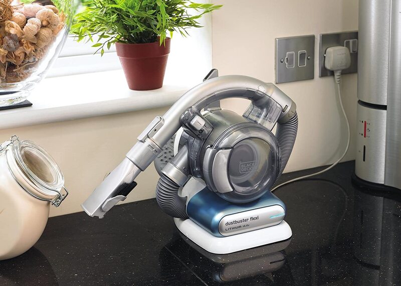 Black+Decker Cordless Handheld Vacuum Cleaner, 1000W, PD1420LP-GB, Grey
