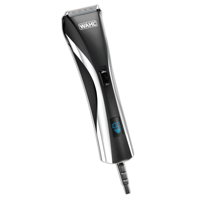 WAHL - Hair Trimmer Hybrid LCD, 12 pieces,Black,9697