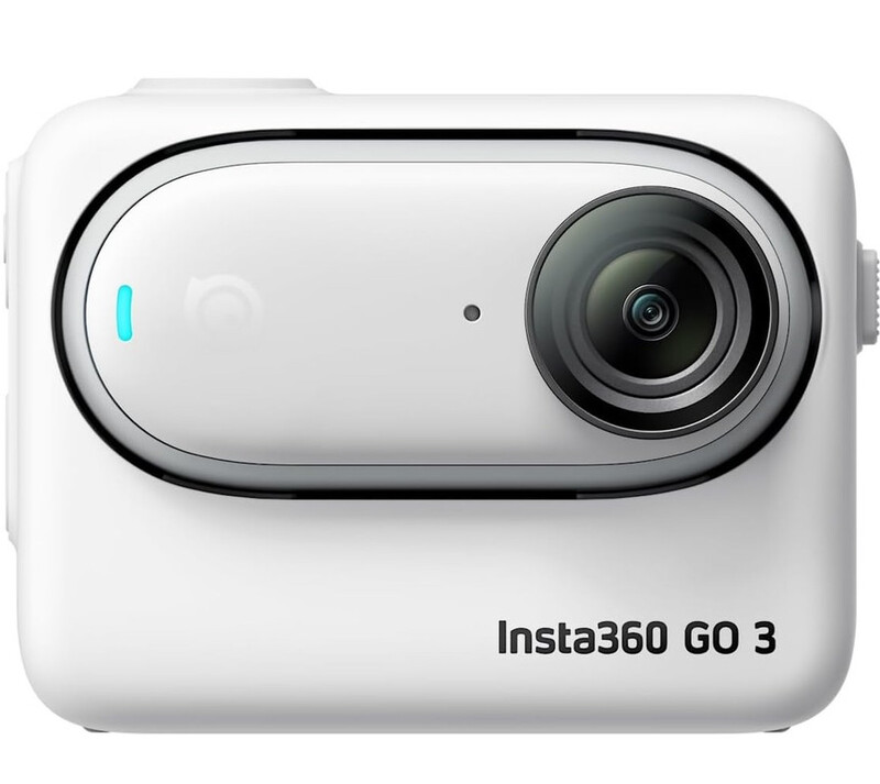 Insta360 GO 3 (128GB) Small & Lightweight Action Camera, Portable and Versatile, Hands-Free POV, Mount Anywhere, Stabilization, Multifunctional Action Pod, Waterproof, for Travel, Sports, Vlog