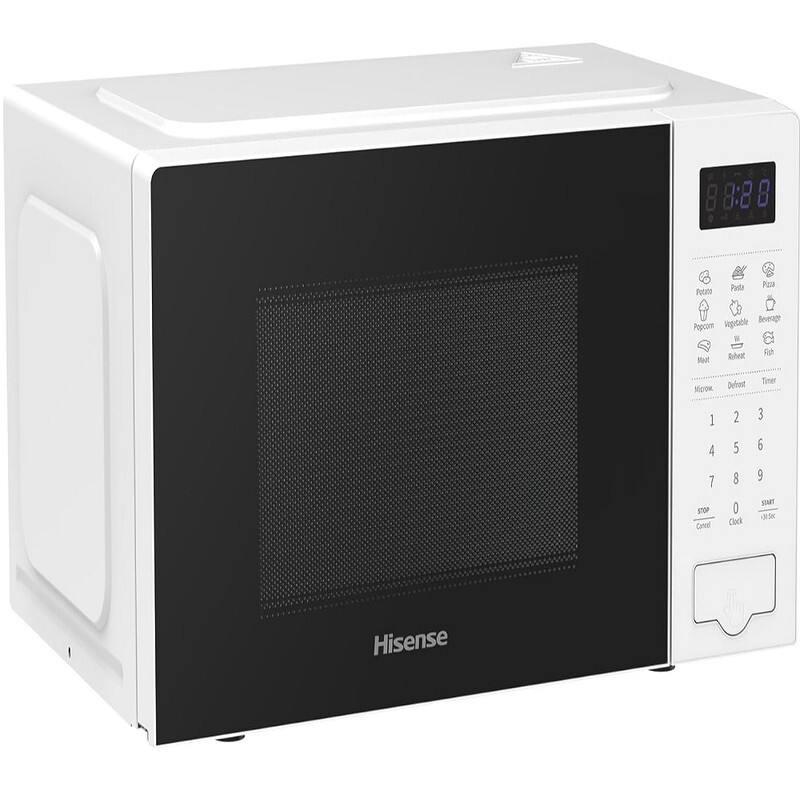 Hisense 20L Microwave Oven, Preset Cooking Menus, 11-levels of Power, LED Display, Optional Ceramic Cavity,H20MOWS4