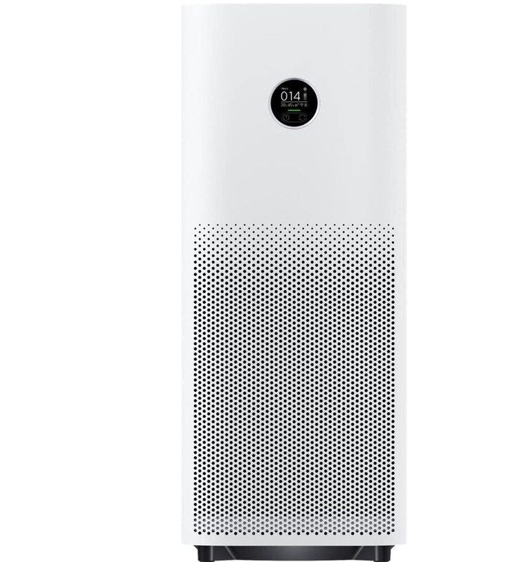 Xiaomi Smart Air Purifier 4 Pro App/Voice Control ,Suitable For Large Room Cleaner Global Version, 500 M3/H Pm Cadr, Oled Touch Screen Display - Mi Home App Works With Alexa White