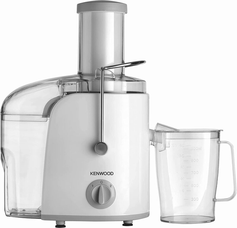 Kenwood Juice Extractor with 75mm Wide Feed Tube, 800W, JEP02.A0, White