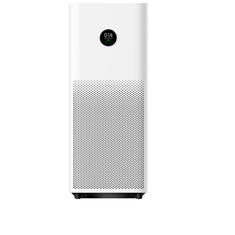 Xiaomi Smart Air Purifier 4 Pro App/Voice Control ,Suitable For Large Room Cleaner Global Version, 500 M3/H Pm Cadr, Oled Touch Screen Display - Mi Home App Works With Alexa White