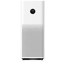 Xiaomi Smart Air Purifier 4 Pro App/Voice Control ,Suitable For Large Room Cleaner Global Version, 500 M3/H Pm Cadr, Oled Touch Screen Display - Mi Home App Works With Alexa White