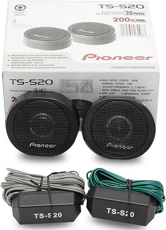 Pioneer TS-S20 20mm High-Power Component Dome Tweeter