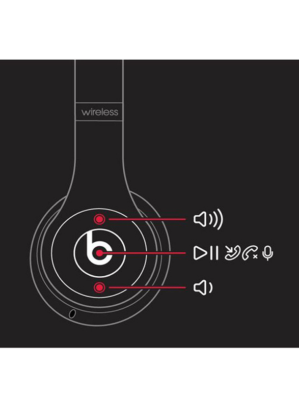 Beats Solo3 Wireless On-Ear Headphones, Black