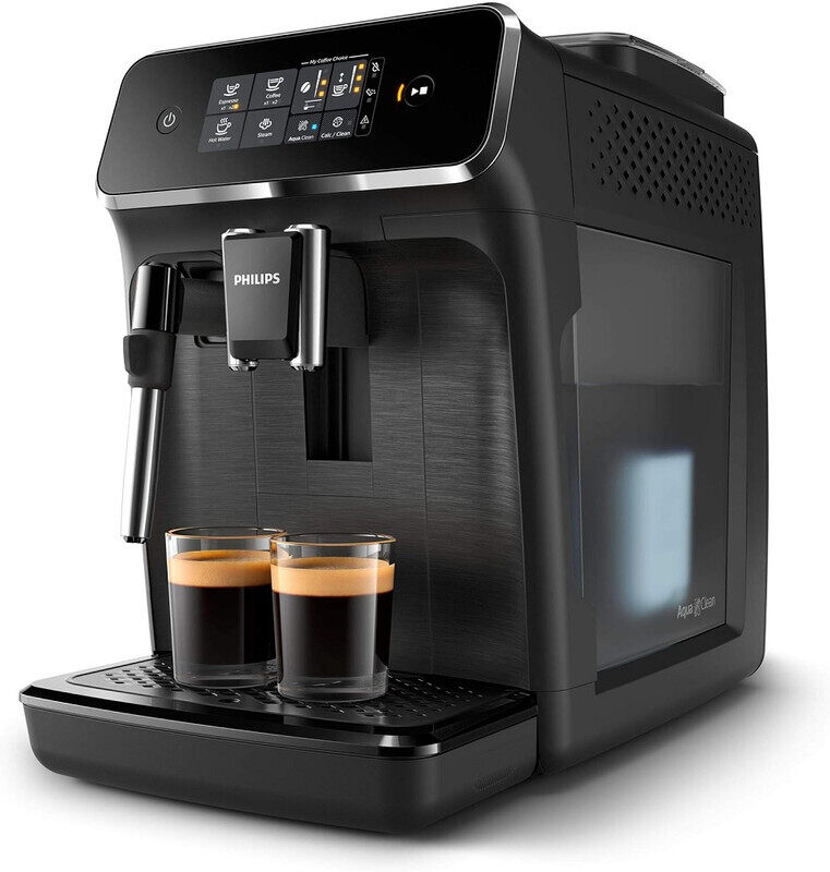 

Philips Full Automatic Espresso Machine EP2220/10 Beverages Cllassic Milk frother Matte Black Touch Display