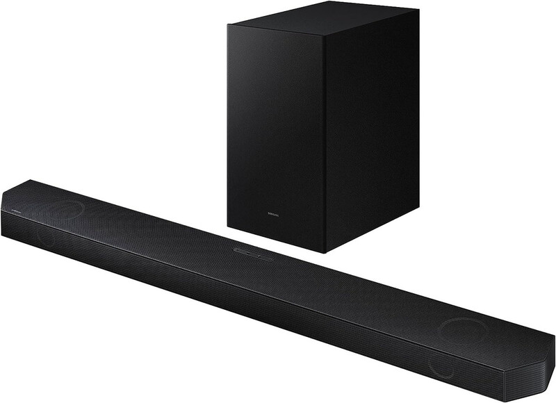 Samsung 3.1.2Ch Wireless Soundbar With Dolby Atmos/Dts:X 2 Up Firing Speakers In Built Subwoofer Bluetooth Connectivity Black HW-Q700B