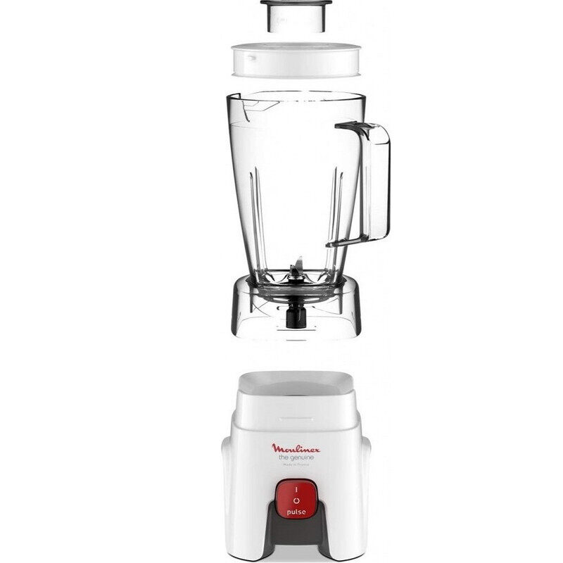 

Moulinex Blender 1.75L With Grinder & Grater, 500W, White , LM242B27