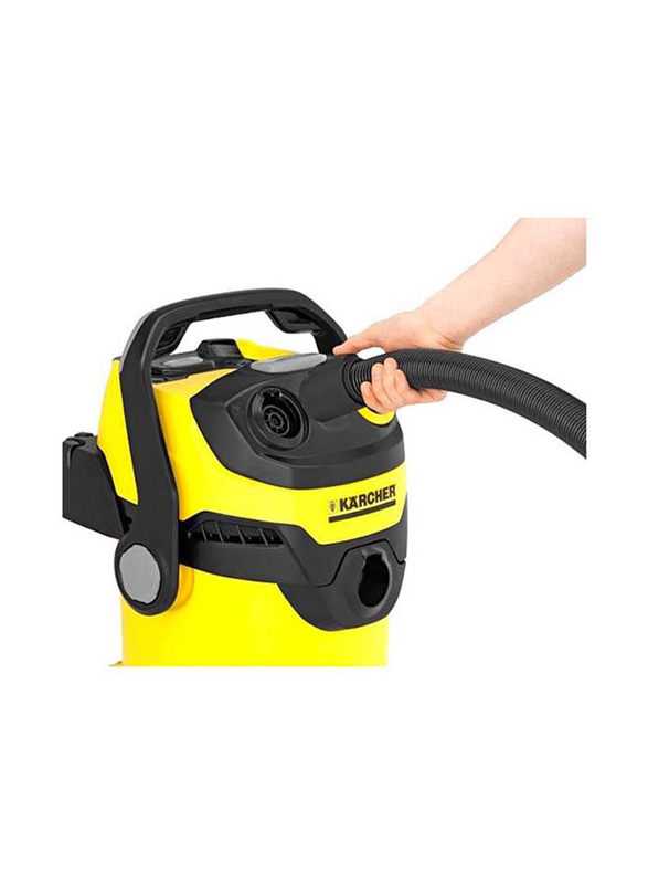 Karcher Handheld Vacuum Cleaner, 1100W, WD_5_Premium, Yellow/Black/Silver