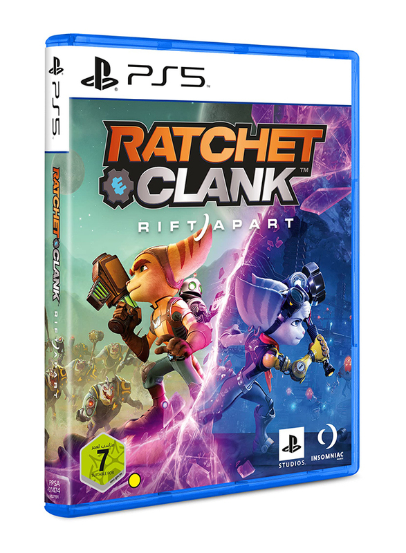 Ratchet & Clank: Rift Apart with DLC And Phone Ring (UAE Version) for PlayStation 5 (PS5) by Insomniac