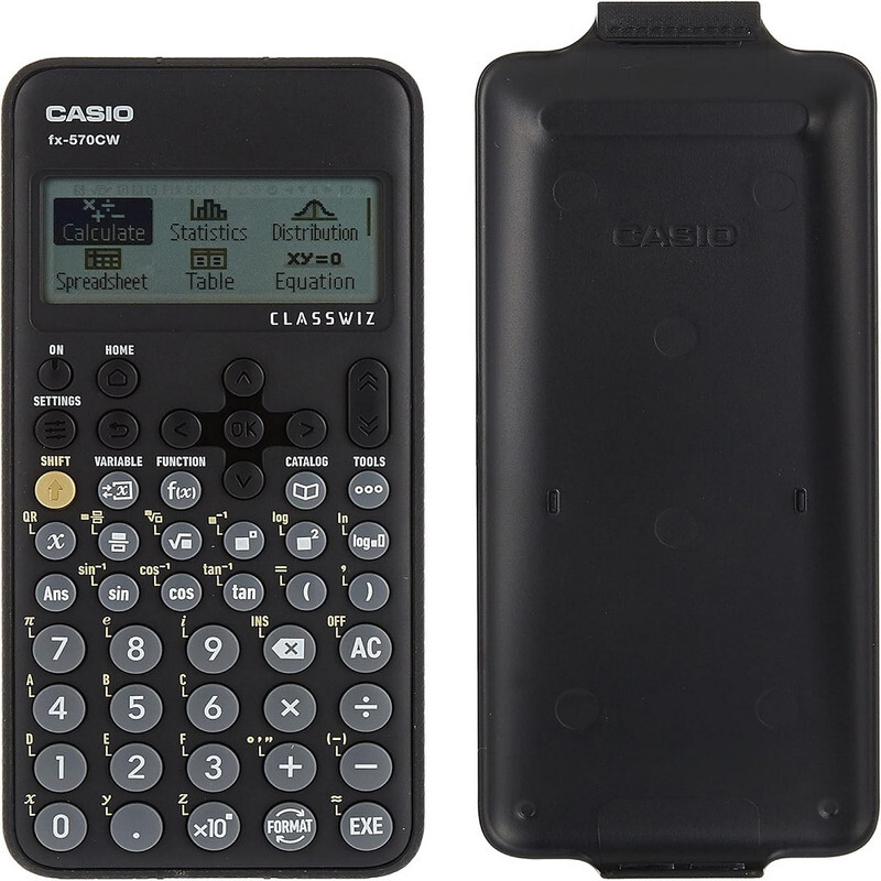 Casio ClassWiz Standard Scientific Calculators FX-570CW-W-DT