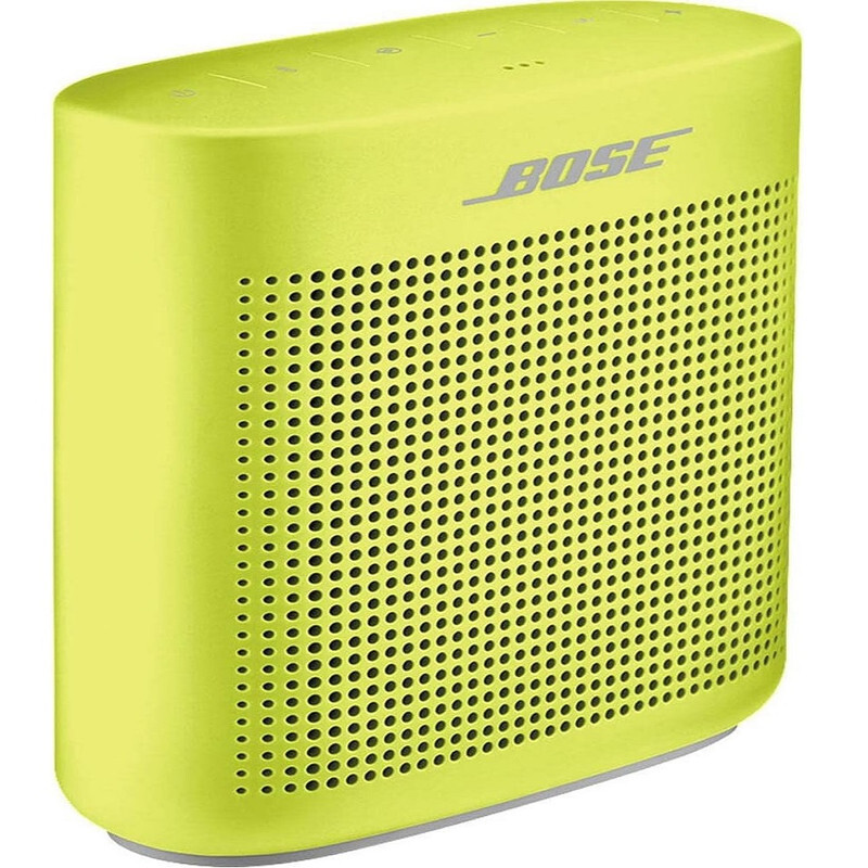 Bose SoundLink Color II: Portable Bluetooth, Wireless Speaker with Microphone- Citron