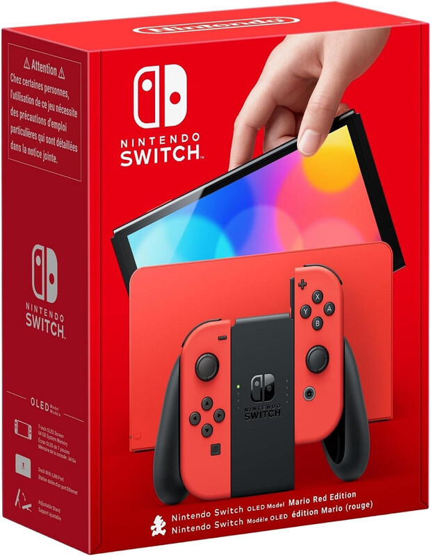 Nintendo Switch - OLED Model Mario Red