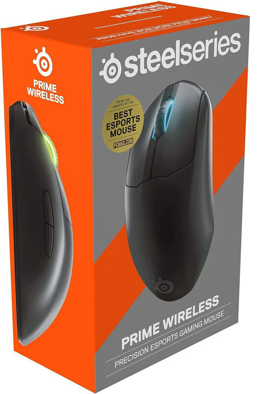 Steelseries Prime Wireless  Esports Performance Wireless Gaming Mouse ,100 Hour Battery ,18,000 Cpi Truemove Air Optical Sensor ,Magnetic Optical Switches