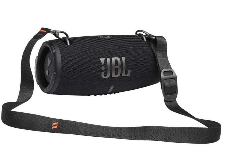 JBL Xtreme 3 Portable Waterproof Speaker with Massive JBL Original Pro Sound, Immersive Deep Bass, 15H Battery, Built-In Charger, PartyBoost Enabled, Easy-to-Carry Strap - Black, JBLXTREME3BLKUK
