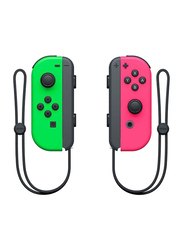 Nintendo Joy-Con Left and Right Controller for Nintendo Switch, Neon Pink/Neon Green