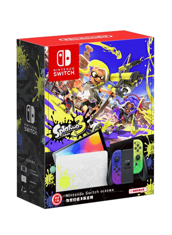 Nintendo OLED Model Splatoon 3 Special Edition, Multicolour