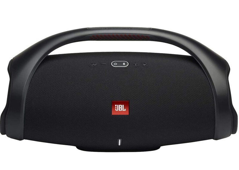 JBL Boombox 2 Portable Bluetooth Speaker, Massive JBL Signature Pro Sound, Monstrous Bass, 24H Battery, IPX7 Waterproof, Partyboost Enabled, Grip Handle, Built-In Charger - Black JBLBOOMBOX2BLK
