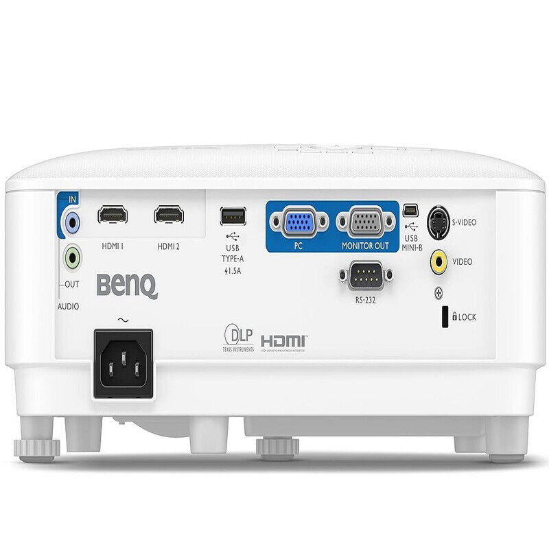 BenQ MX560 XGA Business & Education Projector, DLP, 4000 Lumens High Brightness, 20000:1 High Contrast Ratio, Dual HDMI, USB-A, Upto 15000 hrs Extra-Long Lamp Life, 10W Speaker, 3D Capable