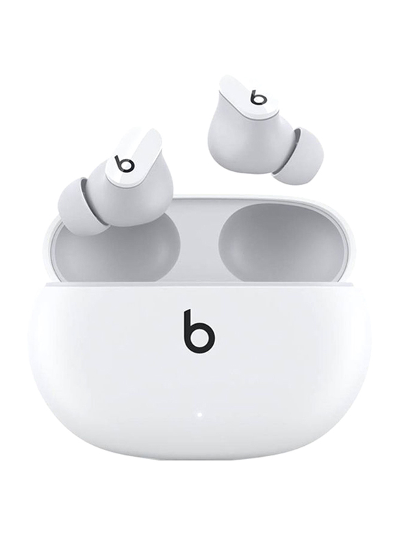 Beats Studio Buds True Wireless Over-Ear Noise Cancelling Earphones, MJ4Y3AE/A, White
